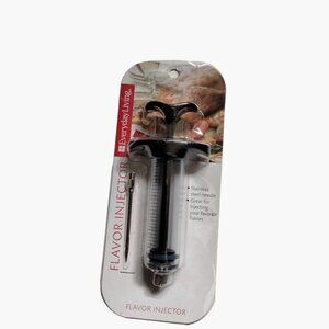 Everyday Living Flavor Injector Stainless Steel BBQ Baster Marinade